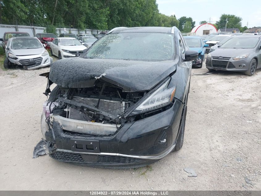 2020 Nissan Murano VIN: 5N1AZ2DS9LN123252 Lot: 12034922