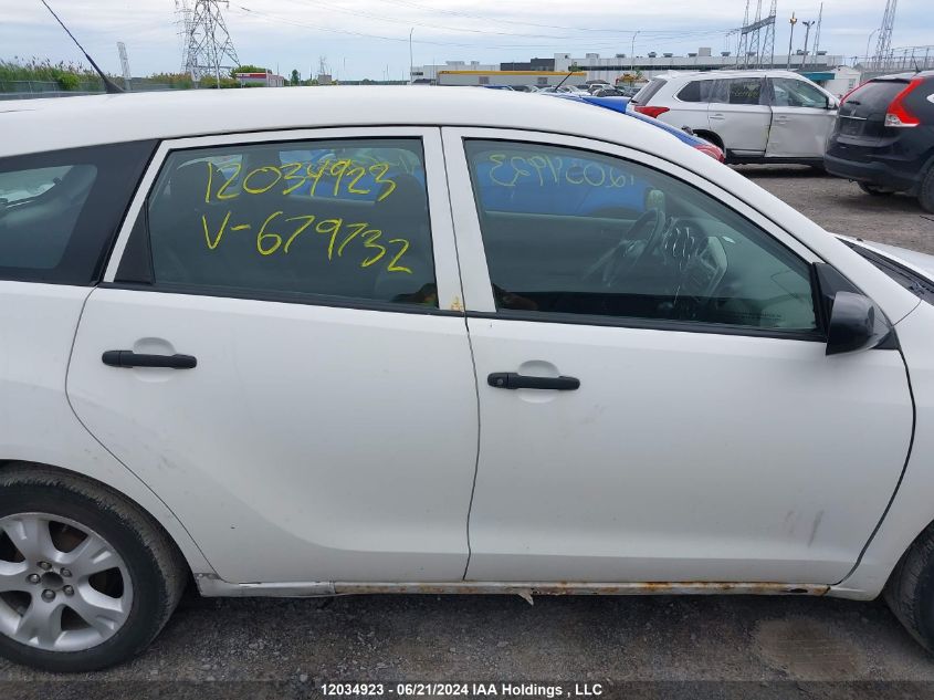 2007 Toyota Matrix Xr VIN: 2T1KR32E27C679732 Lot: 12034923