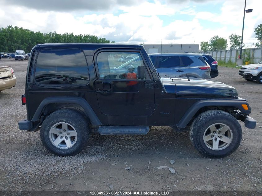 2001 Jeep Tj VIN: 1J4FA49S21P337145 Lot: 12034925