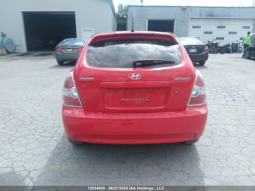 2009 Hyundai Accent Se VIN: KMHCN35C69U123077 Lot: 12034928