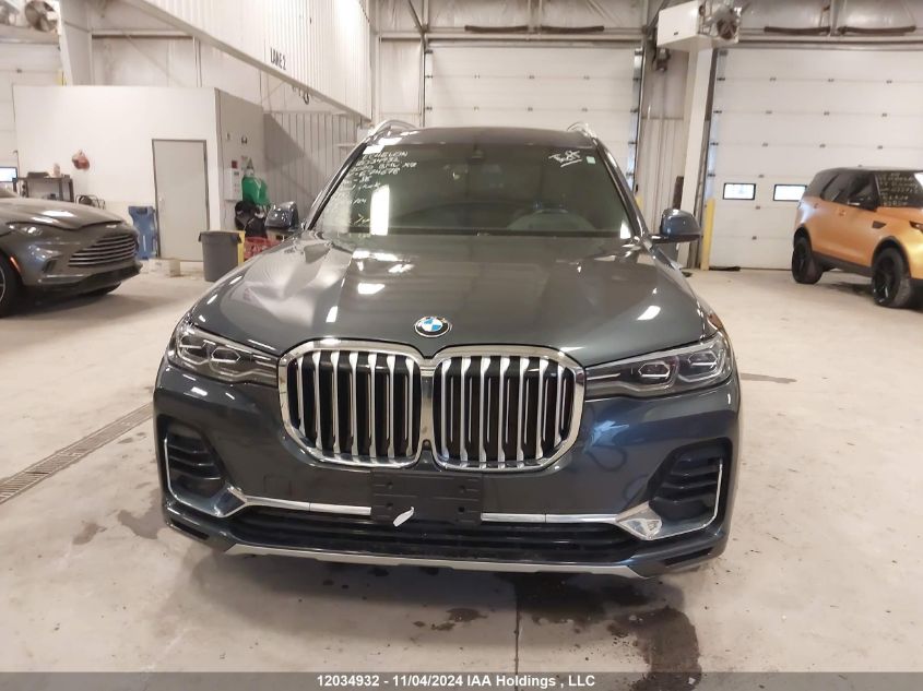 2020 BMW X7 VIN: 5UXCW2C05L0E74678 Lot: 12034932