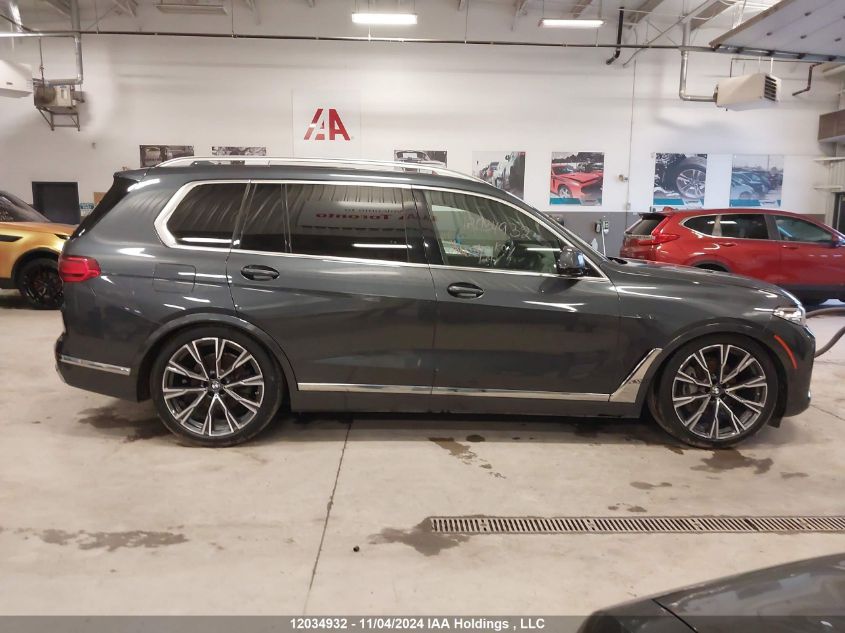 2020 BMW X7 VIN: 5UXCW2C05L0E74678 Lot: 12034932