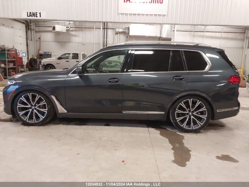 2020 BMW X7 VIN: 5UXCW2C05L0E74678 Lot: 12034932