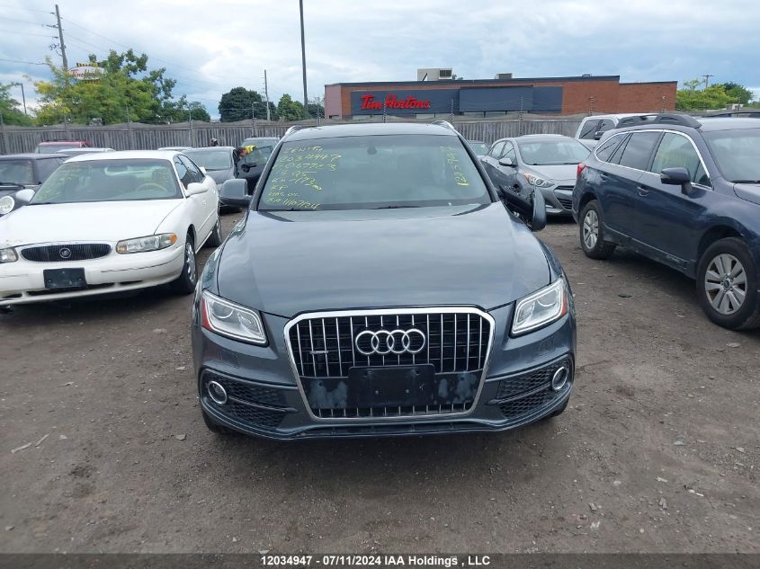 2013 Audi Q5 VIN: WA1MGCFP3DA067723 Lot: 12034947