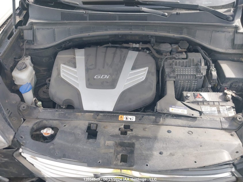 2017 Hyundai Santa Fe Se/Limited VIN: KM8SNDHF7HU186341 Lot: 12034949