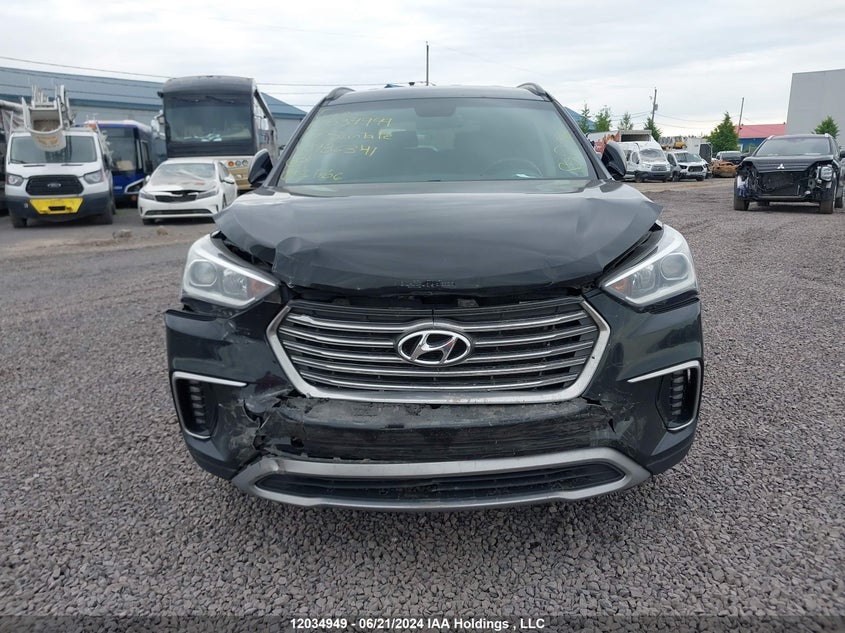 2017 Hyundai Santa Fe Se/Limited VIN: KM8SNDHF7HU186341 Lot: 12034949