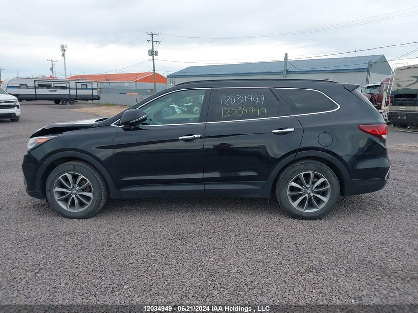 2017 Hyundai Santa Fe Se/Limited VIN: KM8SNDHF7HU186341 Lot: 12034949
