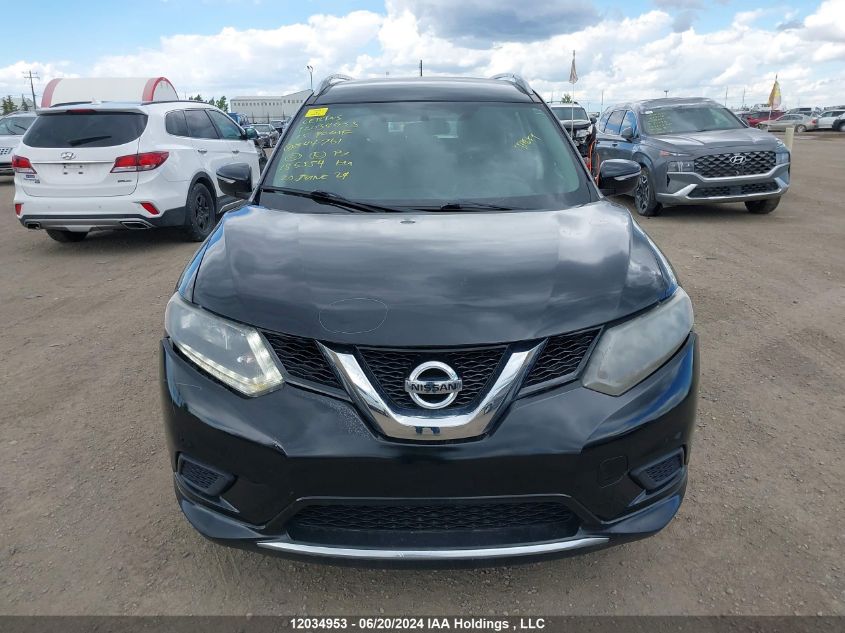 2015 Nissan Rogue VIN: 5N1AT2MV3FC844761 Lot: 12034953