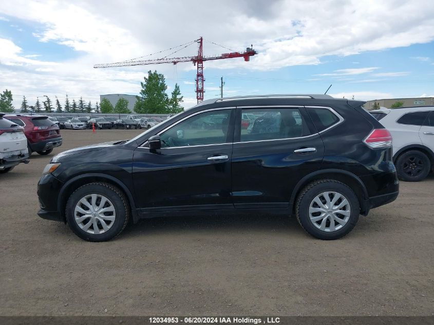 2015 Nissan Rogue VIN: 5N1AT2MV3FC844761 Lot: 12034953