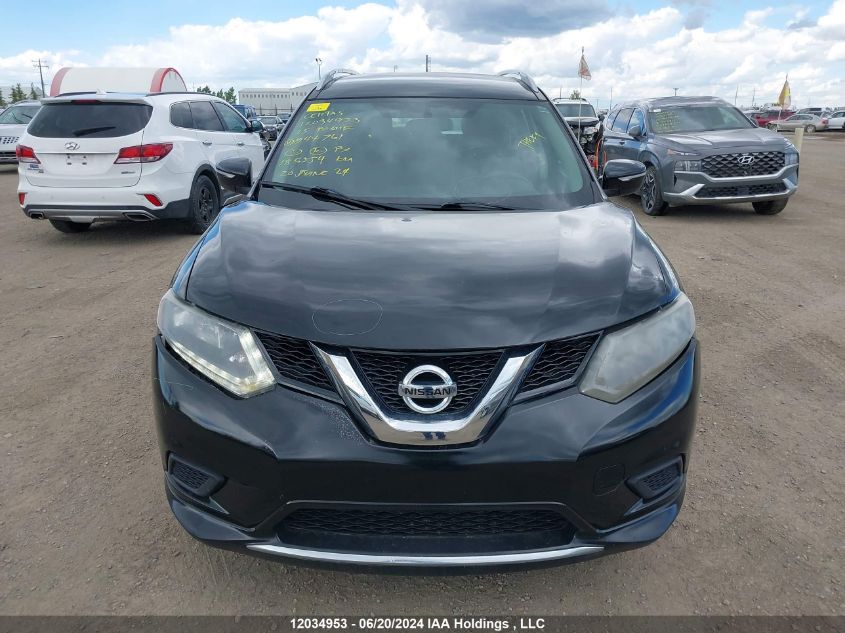 2015 Nissan Rogue VIN: 5N1AT2MV3FC844761 Lot: 12034953