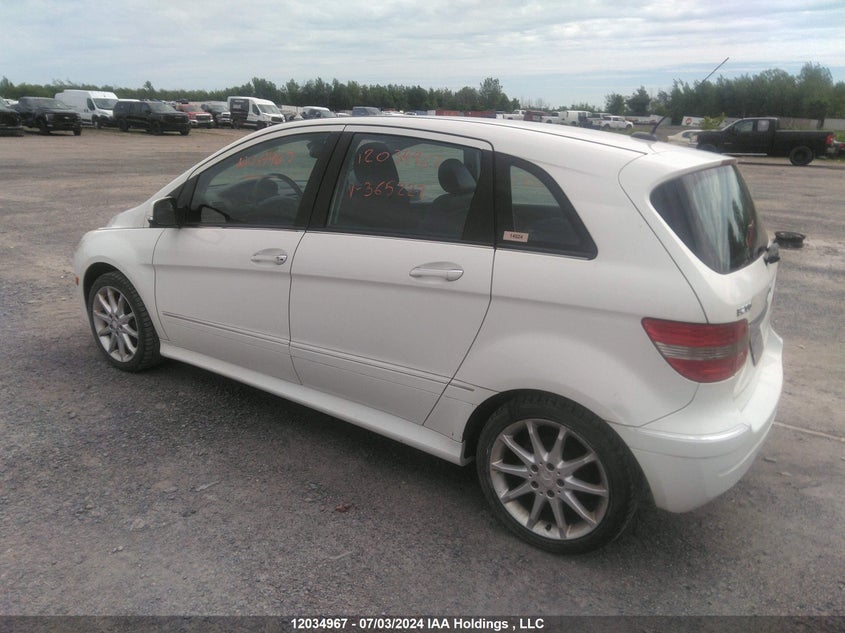 2008 Mercedes-Benz B-Class VIN: WDDFH33X88J365227 Lot: 12034967