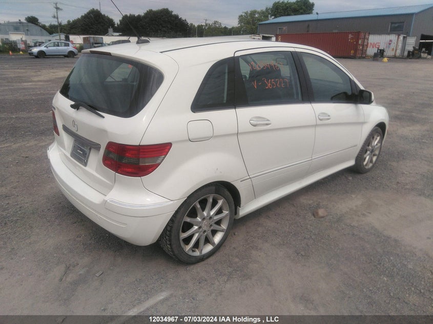 2008 Mercedes-Benz B-Class VIN: WDDFH33X88J365227 Lot: 12034967