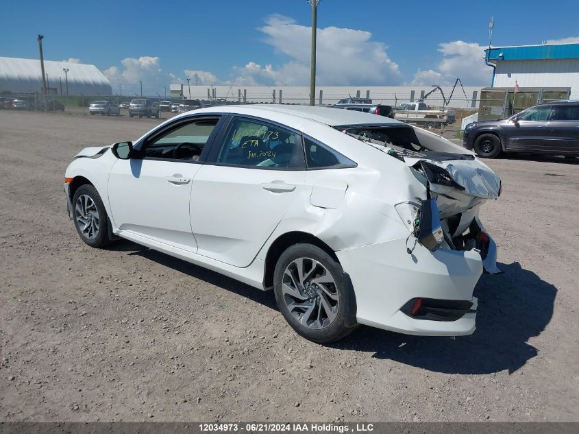 2017 Honda Civic Sedan VIN: 2HGFC2F86HH020210 Lot: 12034973