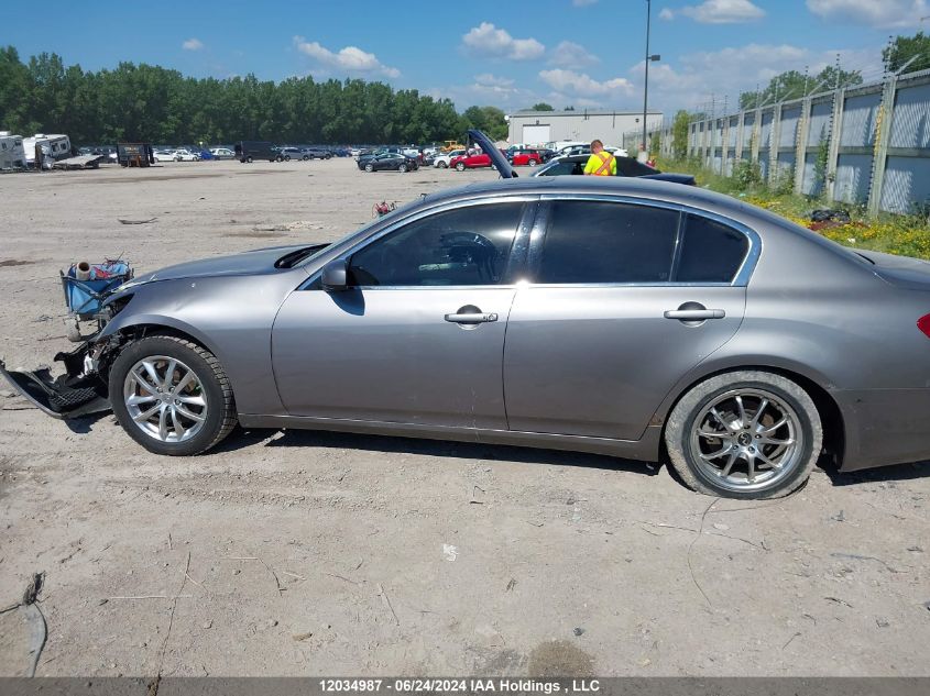 2007 Infiniti G35X VIN: JNKBV61F27M821117 Lot: 12034987