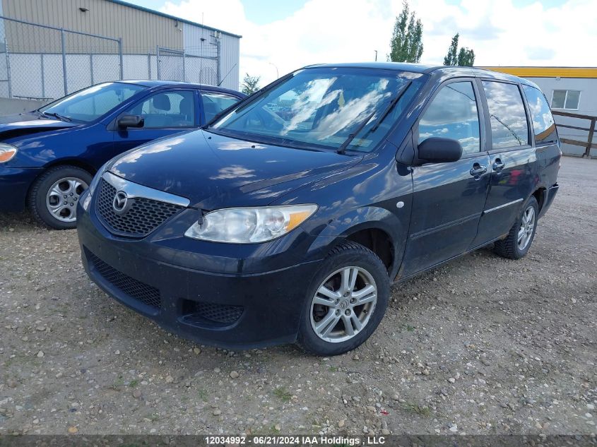 2005 Mazda Mpv Wagon VIN: JM3LW28AX50556433 Lot: 12034992