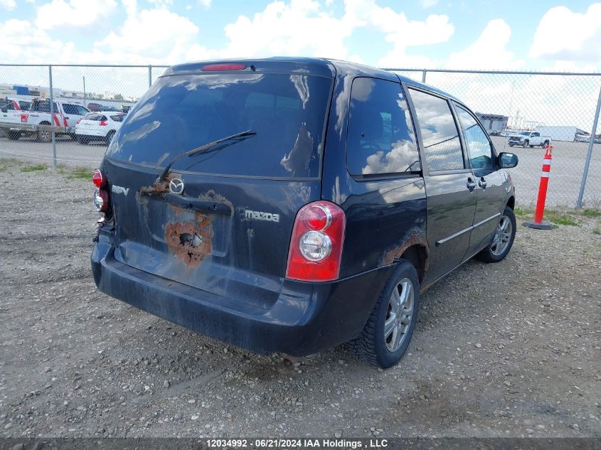 2005 Mazda Mpv Wagon VIN: JM3LW28AX50556433 Lot: 12034992