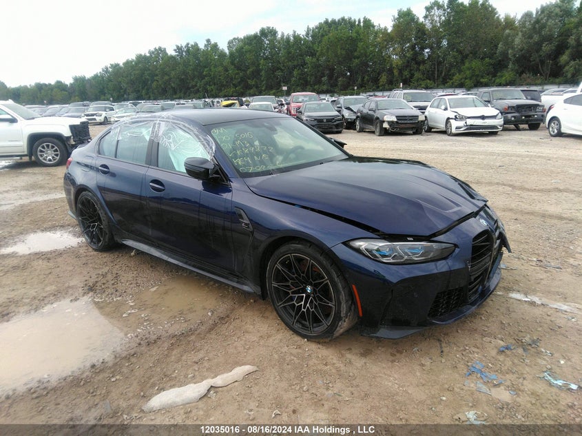 2021 BMW M3 VIN: WBS33AY05MFK89872 Lot: 12035016