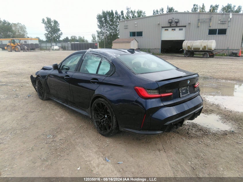 2021 BMW M3 VIN: WBS33AY05MFK89872 Lot: 12035016
