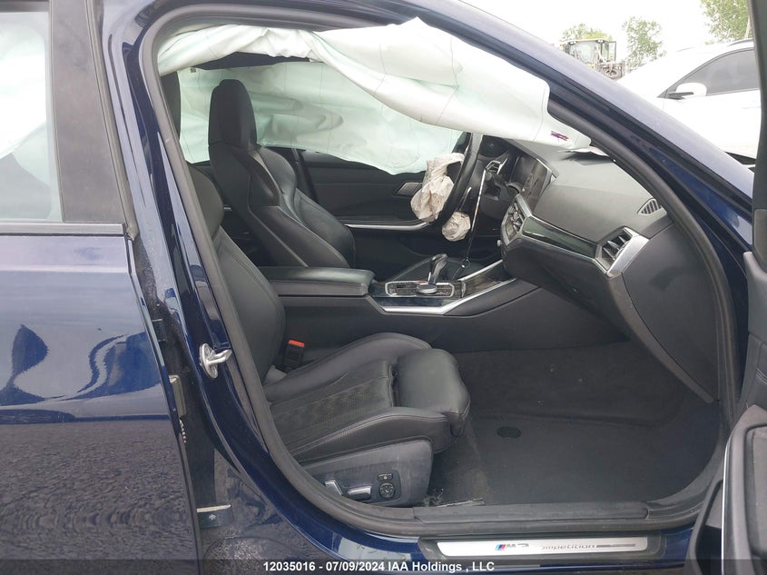 2021 BMW M3 VIN: WBS33AY05MFK89872 Lot: 12035016