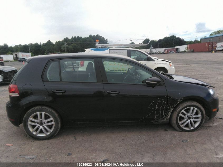 2011 Volkswagen Golf VIN: WVWDM7AJ2BW193371 Lot: 12035022