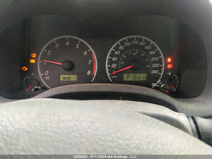 2009 Toyota Corolla S/Le/Xle VIN: 2T1BU40E99C190996 Lot: 12035024