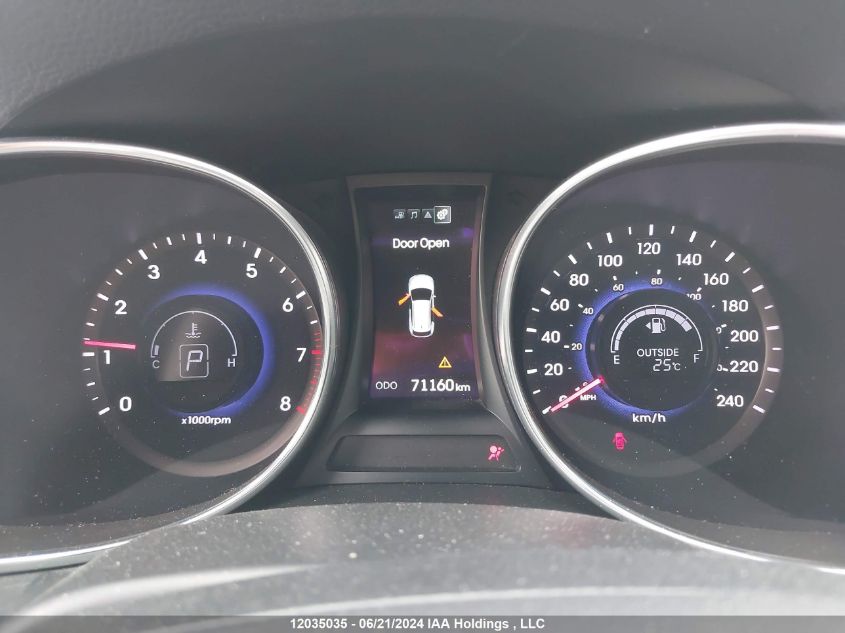 2014 Hyundai Santa Fe Sport 2.0T Se VIN: 5XYZUDLA9EG158765 Lot: 12035035