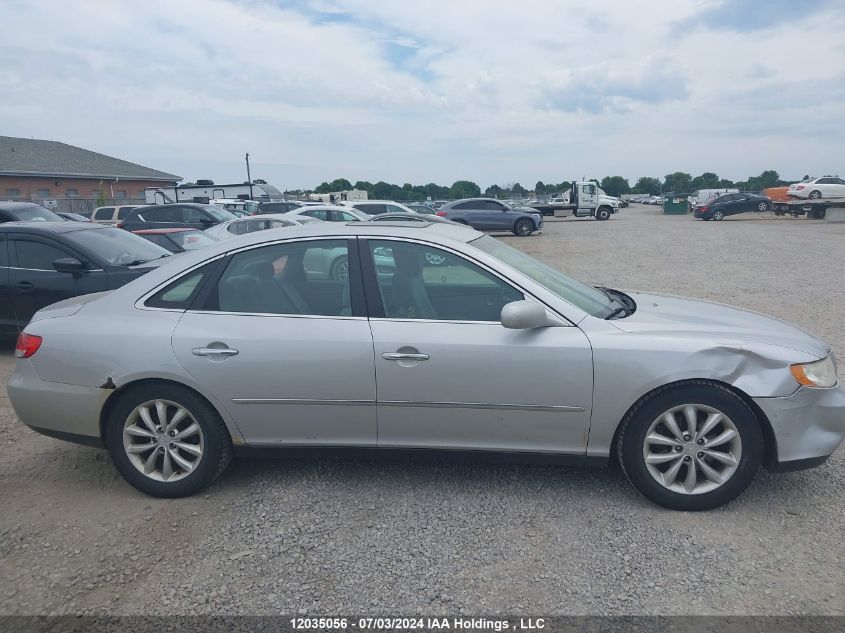 2006 Hyundai Azera Se/Limited VIN: KMHFC46FX6A089031 Lot: 12035056