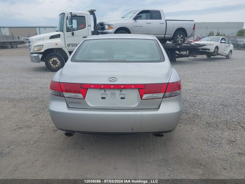 2006 Hyundai Azera Se/Limited VIN: KMHFC46FX6A089031 Lot: 12035056