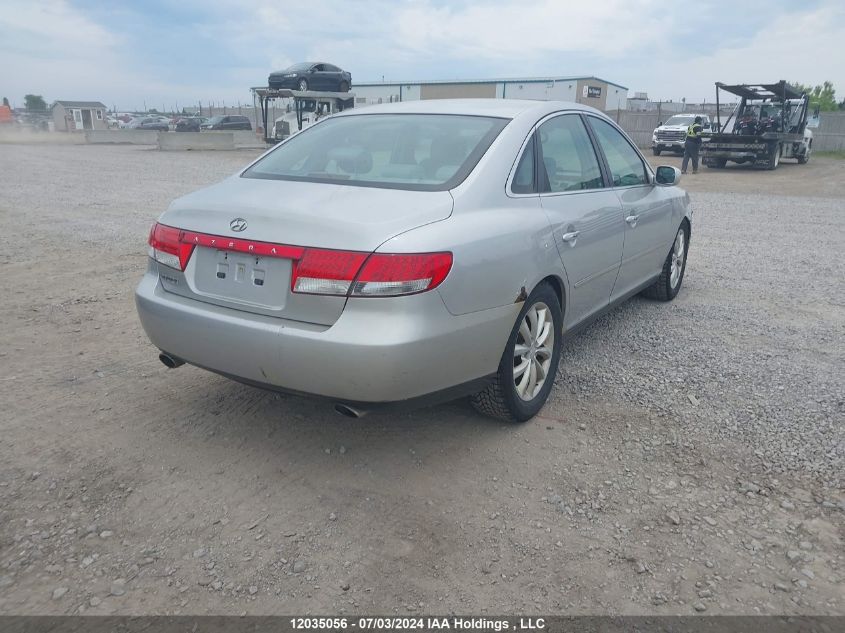 2006 Hyundai Azera Se/Limited VIN: KMHFC46FX6A089031 Lot: 12035056