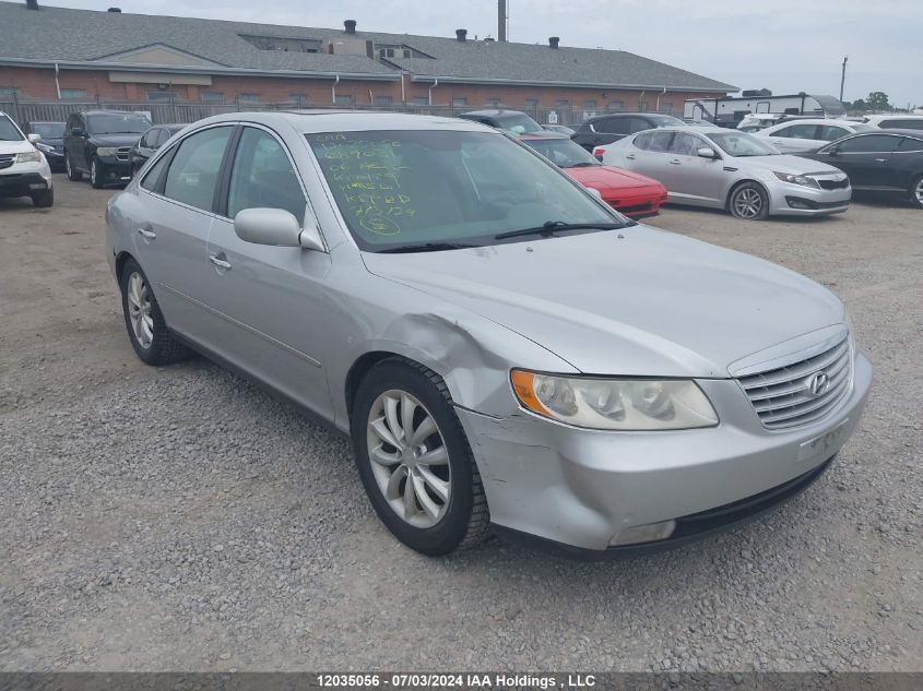 2006 Hyundai Azera Se/Limited VIN: KMHFC46FX6A089031 Lot: 12035056