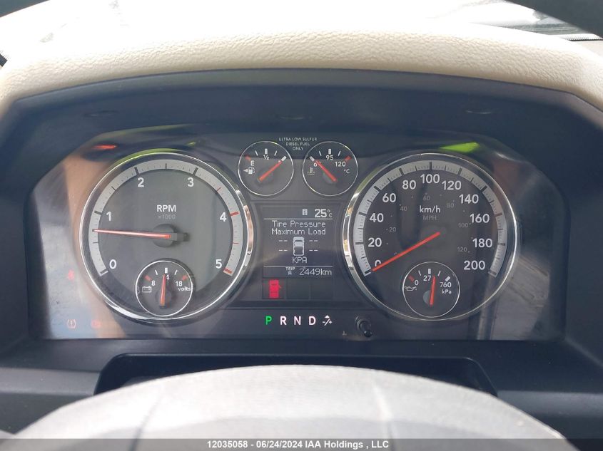 2011 Dodge Ram 2500 VIN: 3D7UT2CL6BG527930 Lot: 12035058