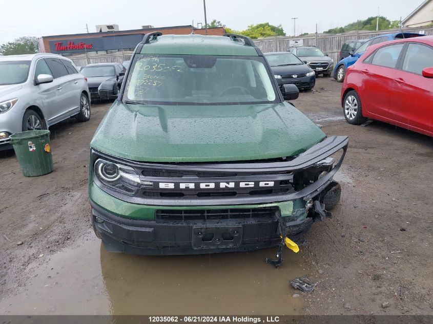 2024 Ford Bronco Sport Big Bend VIN: 3FMCR9B63RRE72257 Lot: 12035062