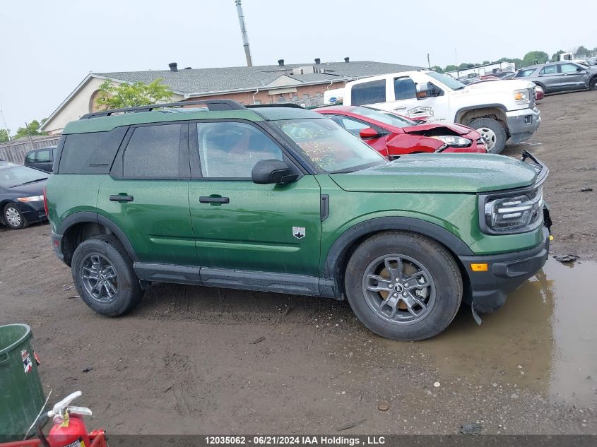 2024 Ford Bronco Sport Big Bend VIN: 3FMCR9B63RRE72257 Lot: 12035062