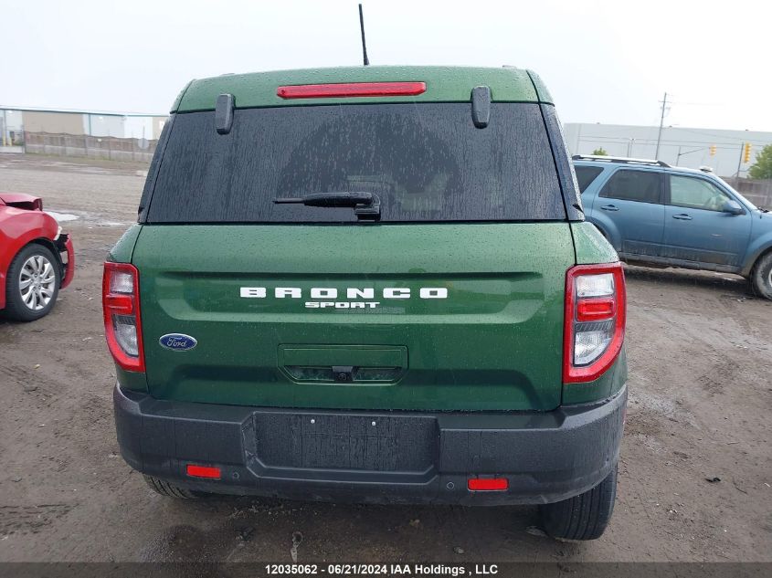 2024 Ford Bronco Sport Big Bend VIN: 3FMCR9B63RRE72257 Lot: 12035062