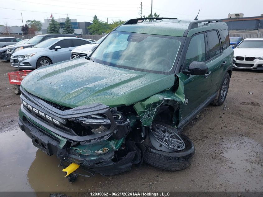 2024 Ford Bronco Sport Big Bend VIN: 3FMCR9B63RRE72257 Lot: 12035062