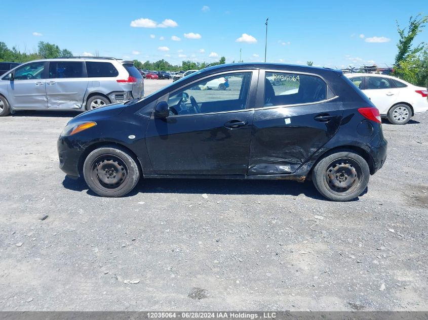 2011 Mazda Mazda2 VIN: JM1DE1HY7B0127575 Lot: 12035064