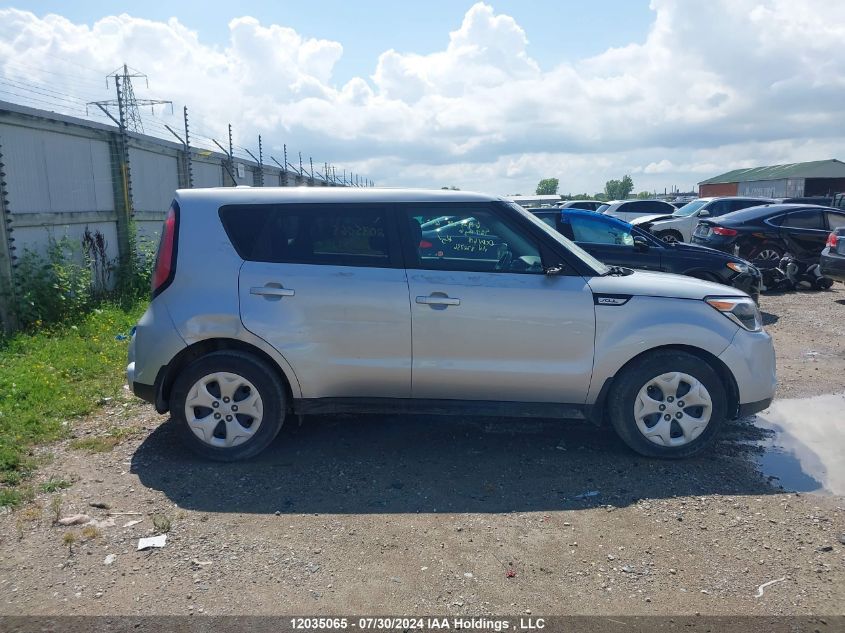 2016 Kia Soul VIN: KNDJN2A28G7872736 Lot: 12035065
