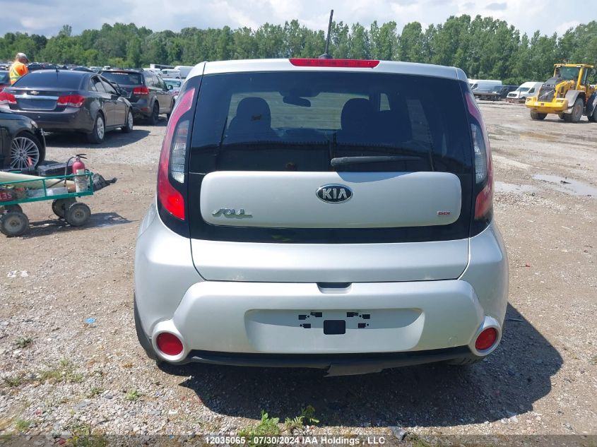 2016 Kia Soul VIN: KNDJN2A28G7872736 Lot: 12035065