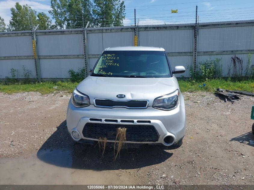 2016 Kia Soul VIN: KNDJN2A28G7872736 Lot: 12035065