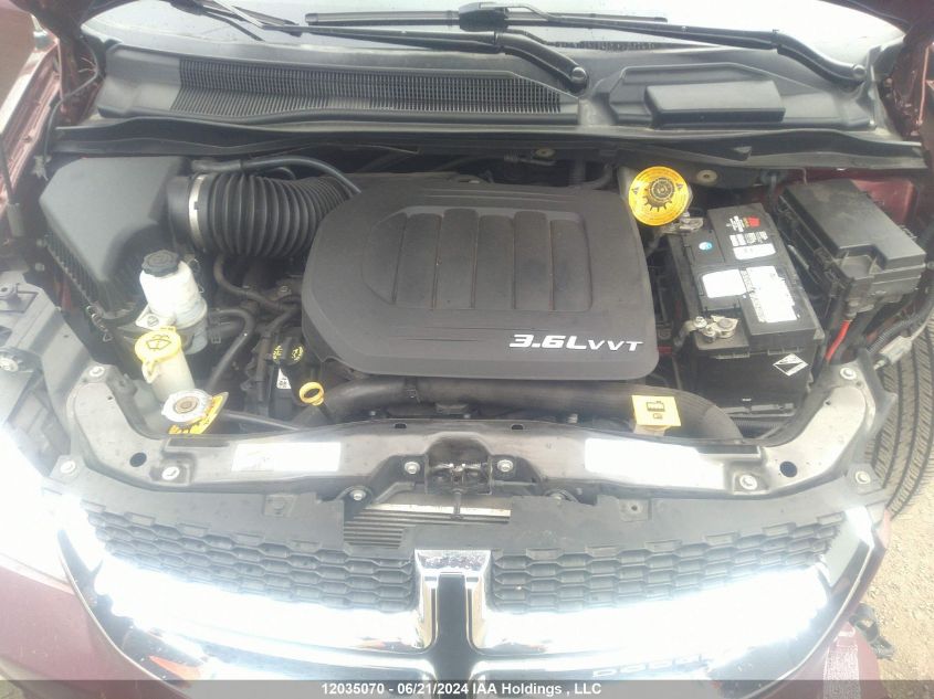 2018 Dodge Grand Caravan VIN: 2C4RDGBG7JR349517 Lot: 12035070