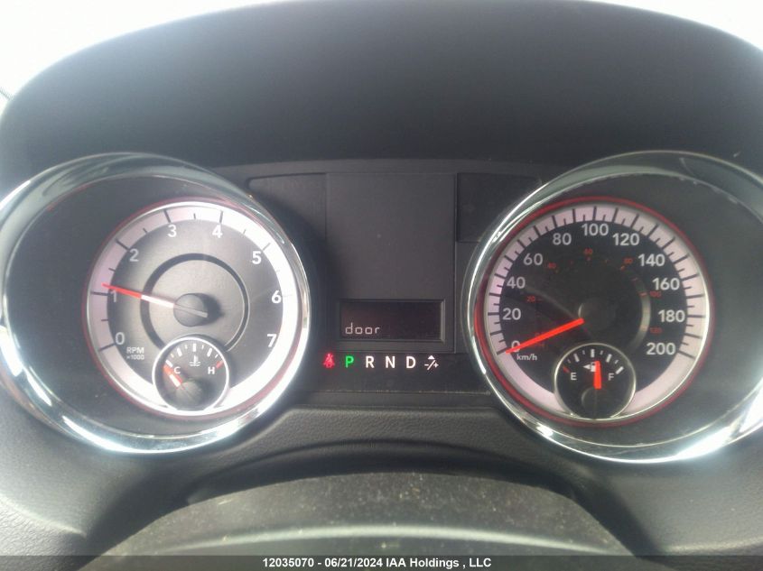 2018 Dodge Grand Caravan VIN: 2C4RDGBG7JR349517 Lot: 12035070