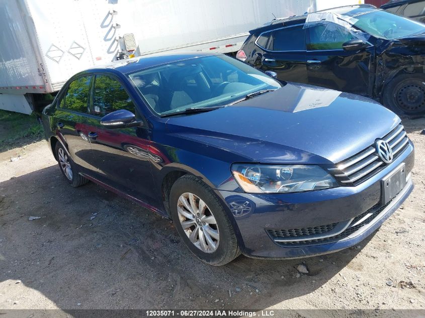 1VWAH7A33CC064872 2012 Volkswagen Passat