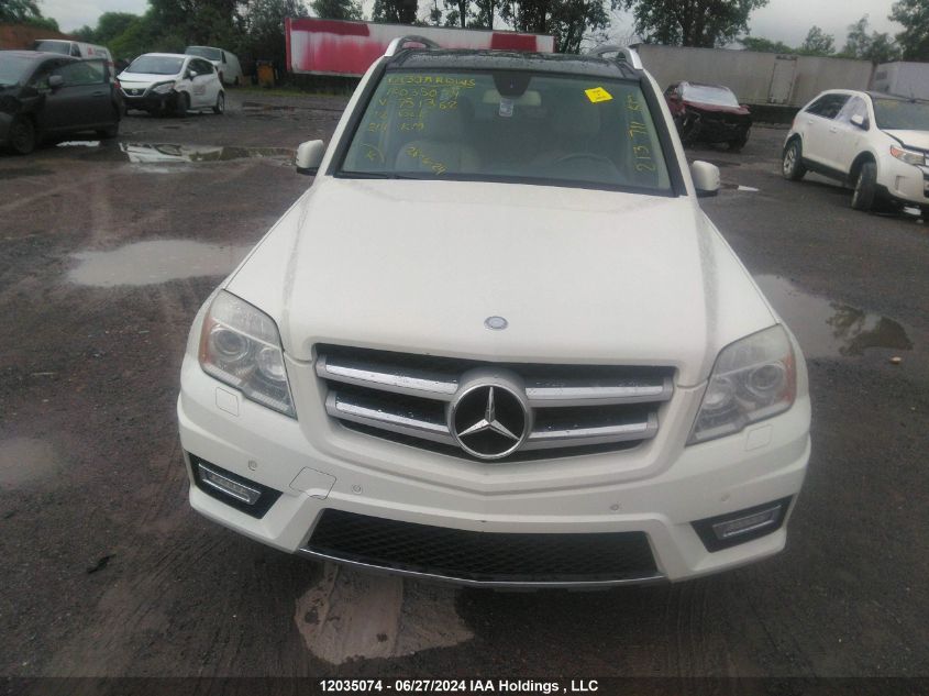 2012 Mercedes-Benz Glk 350 4Matic VIN: WDCGG8HB3CF751362 Lot: 12035074