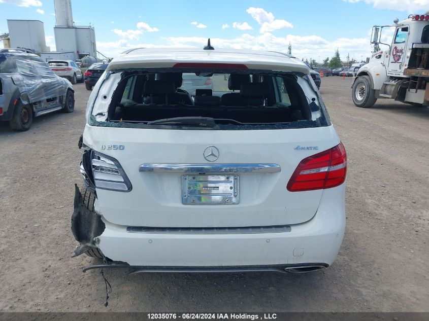 2017 Mercedes-Benz B-Class VIN: WDDMH4GB0HJ439008 Lot: 12035076