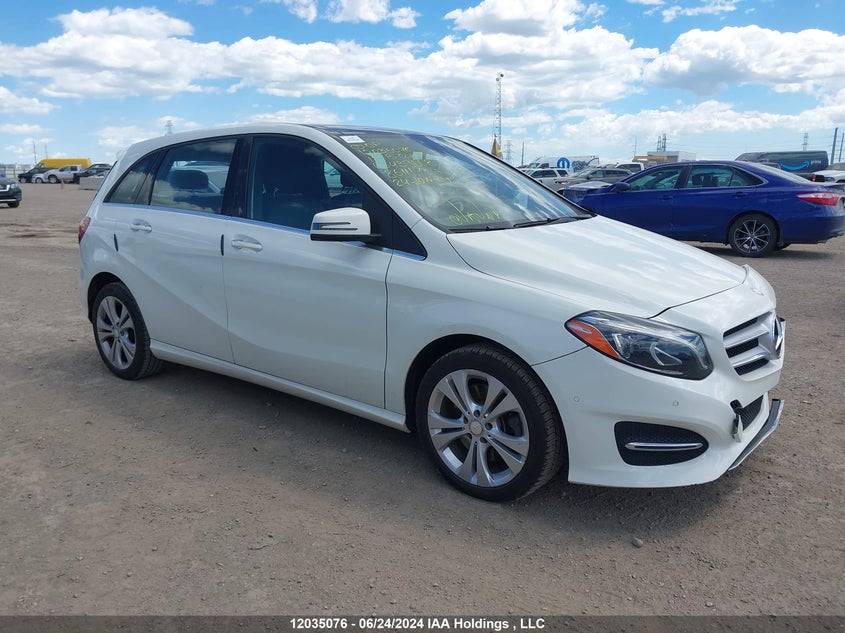 2017 Mercedes-Benz B-Class VIN: WDDMH4GB0HJ439008 Lot: 12035076