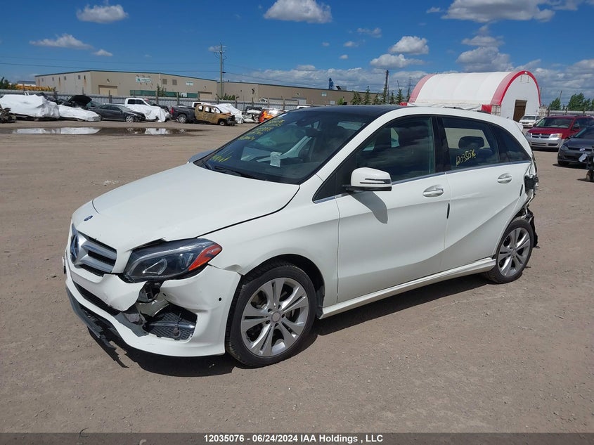 2017 Mercedes-Benz B-Class VIN: WDDMH4GB0HJ439008 Lot: 12035076