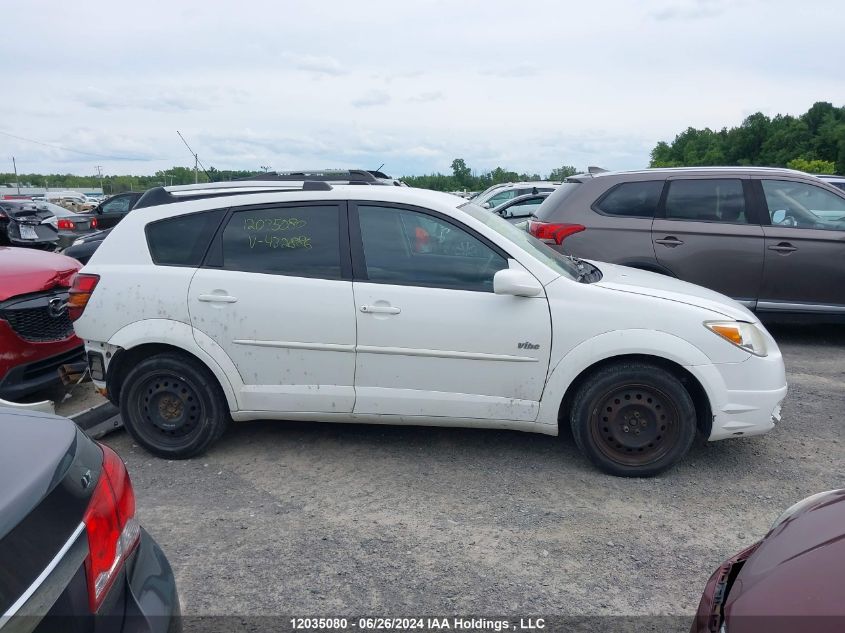 2006 Pontiac Vibe VIN: 5Y2SL65846Z432886 Lot: 12035080