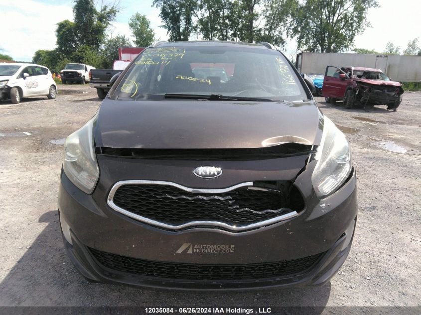 2014 Kia Rondo VIN: KNAHT8A30E7018379 Lot: 12035084