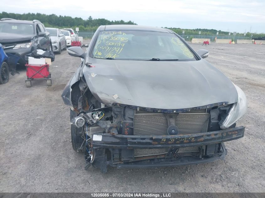 2012 Hyundai Sonata Se/Limited VIN: 5NPEC4AC6CH491291 Lot: 12035085