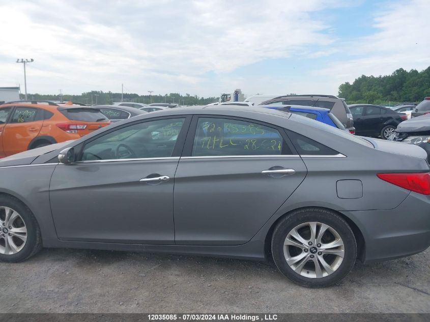 2012 Hyundai Sonata Se/Limited VIN: 5NPEC4AC6CH491291 Lot: 12035085
